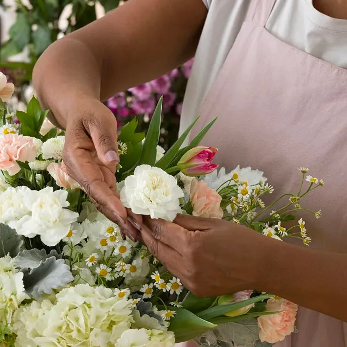 Flower arranging class